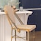 Flash Furniture Lourdes Stackable IndoorOutdoor French Bistro 30 High Barstool, NaturalWhite and Light Natural SDA-AD642001-F-BS-NATWH-LTNAT-GG - alternate 2